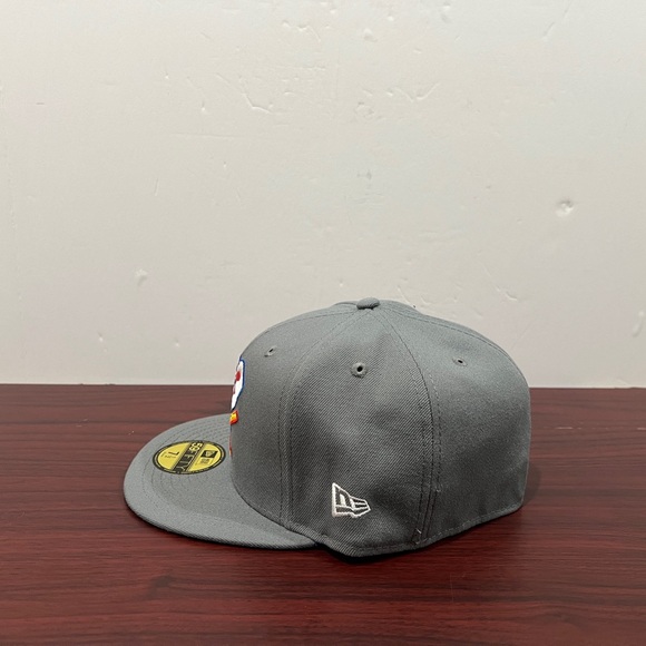 New Era, 59Fifty Fitted Hat, Oakland Athletics, Grey - Picture 5 of 10